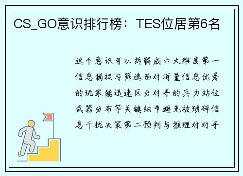 CS_GO意识排行榜：TES位居第6名